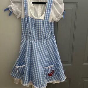 Dorothy Dress Costume from Spirit Halloween SZ SM
